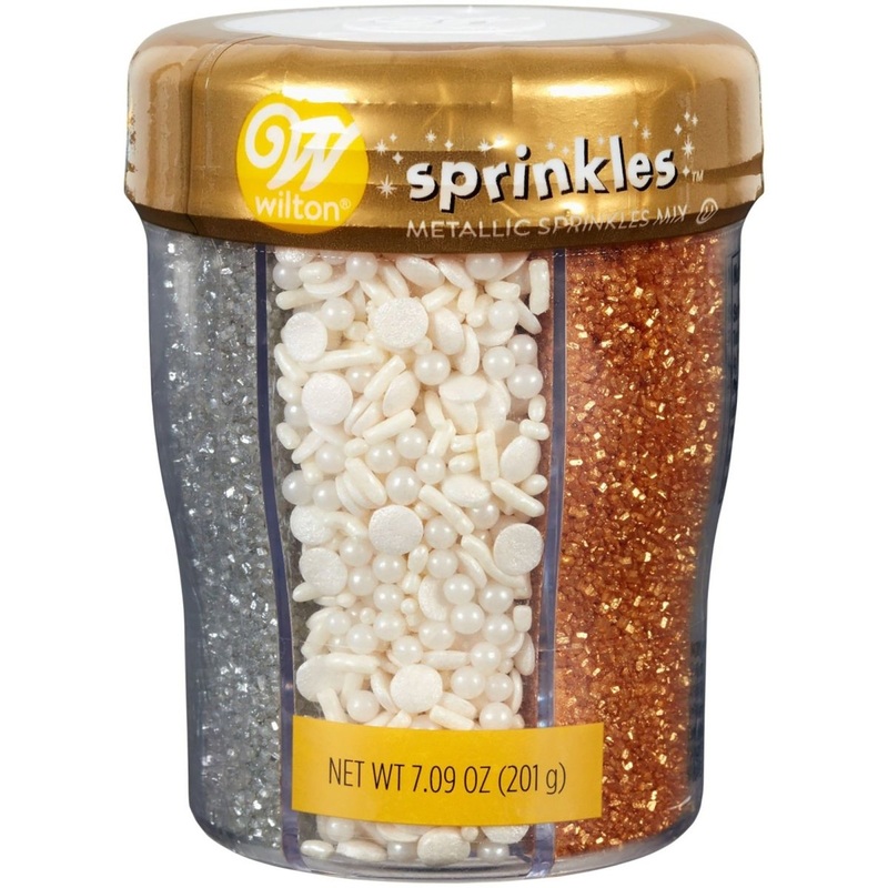 Metallic Sprinkles 6 Cell, 7,09 Oz, 1 Count