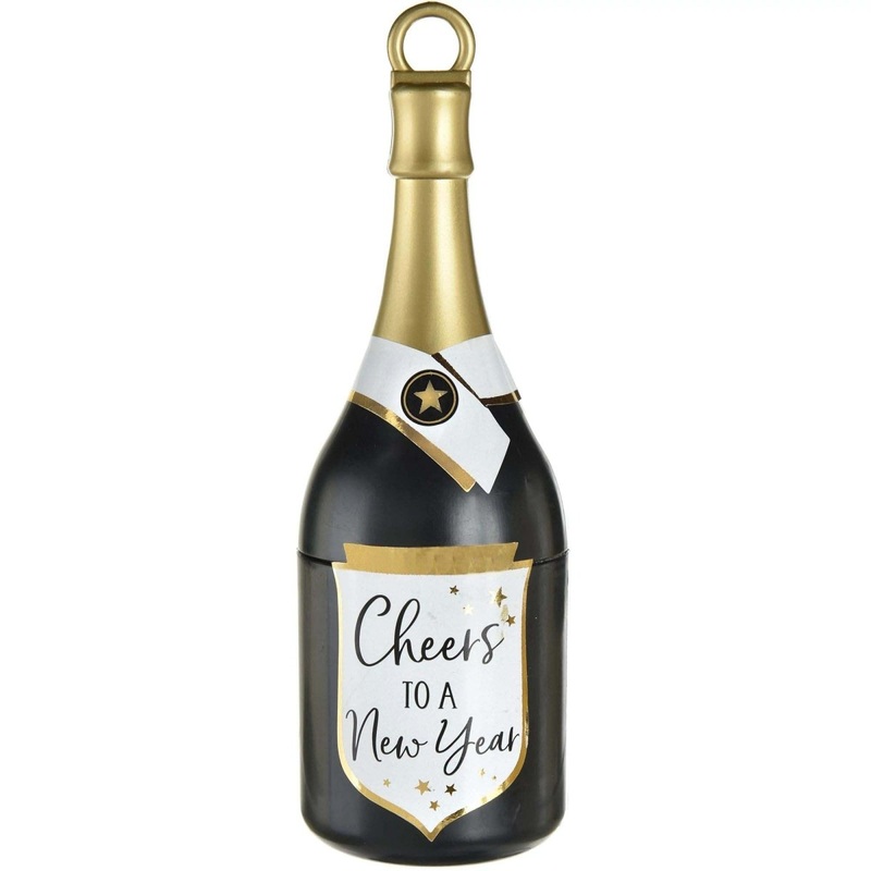 New Year Bubbly Bottle Balloon Weight, 1 Count