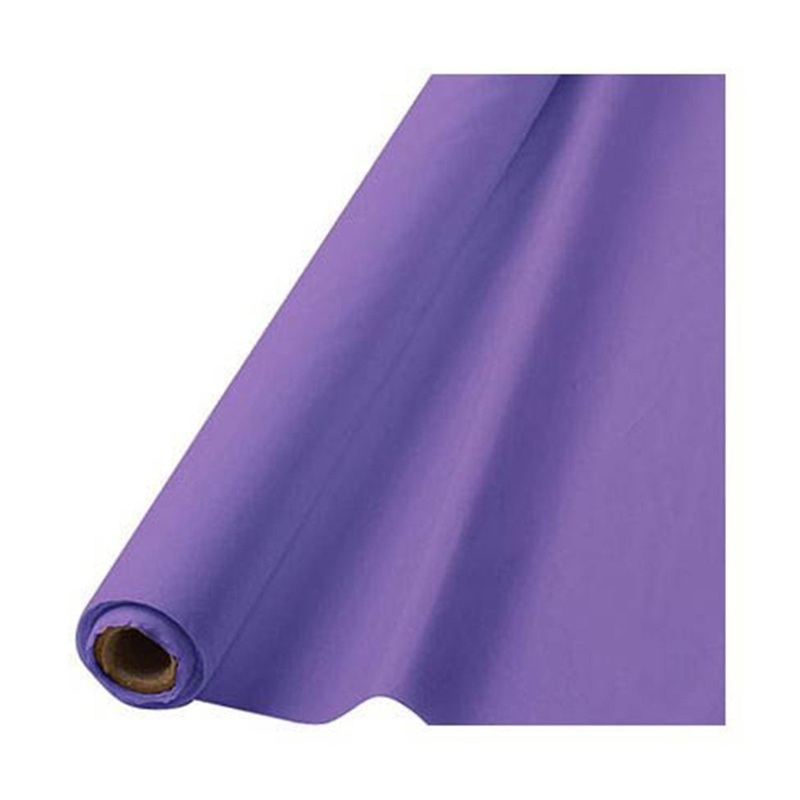 Plastic Tablecover Roll, New Purple, 40 Inches, 1 Count