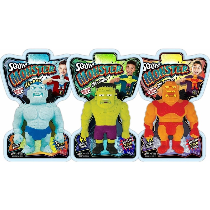 Squish Monster, Assortment, 1 Count