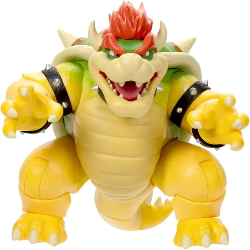 Super Mario Bros. Bowser Figure, 7 Inches, 1 Count