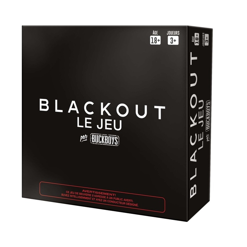 Blackout 18+ Game, French Version, 1 Count