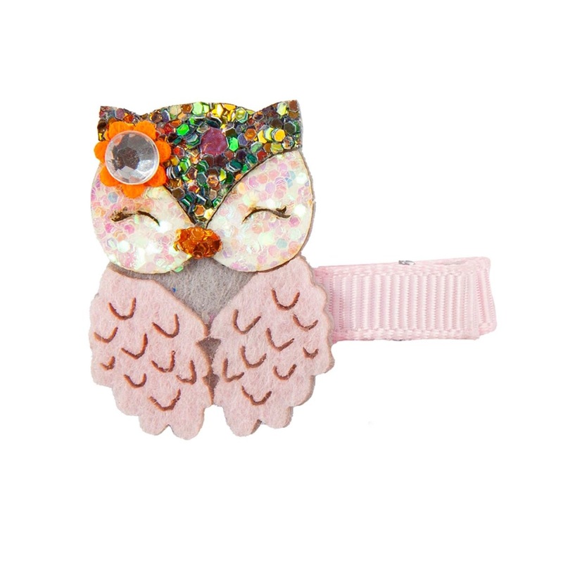 Boutique Dear Owl Hairclip for kids, 1 count