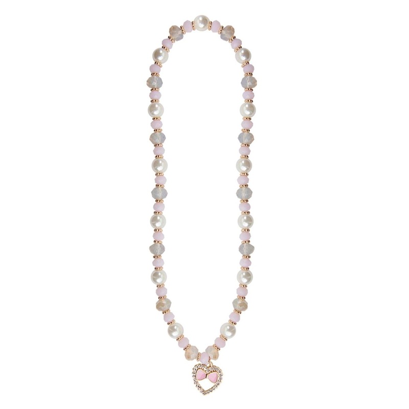 Boutique Lovely Heart Necklace for kids, 1 Count