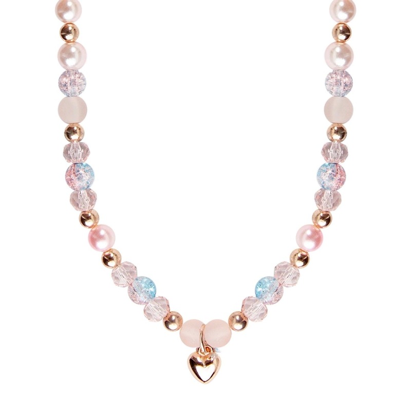 Boutique Sweet Heart Necklace for kids, 1 Count