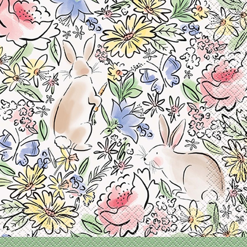 Dainty Easter Large Lunch Napkins, 16 Count