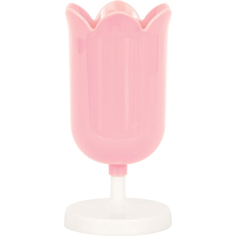 Dainty Easter Plastic Flower Cup, Pink, 5 Oz, 1 Count