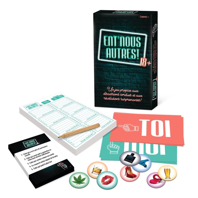 Ent' Nous Autres 18+ Game, French Version, 1 Count
