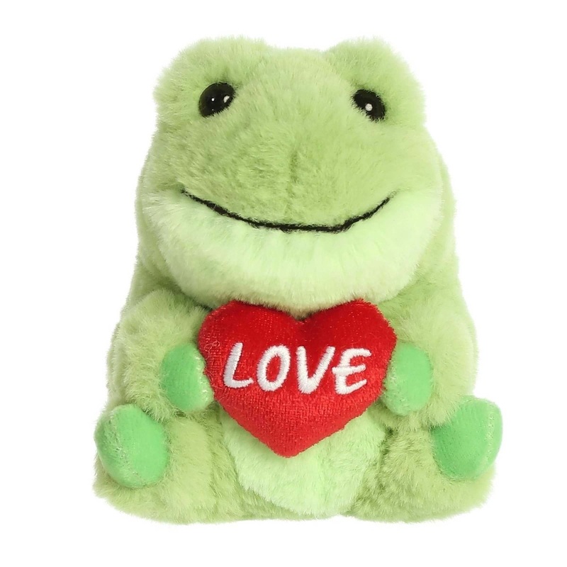 Love Frog Plush, Rolly Pet,  5 Inches, 1 Count