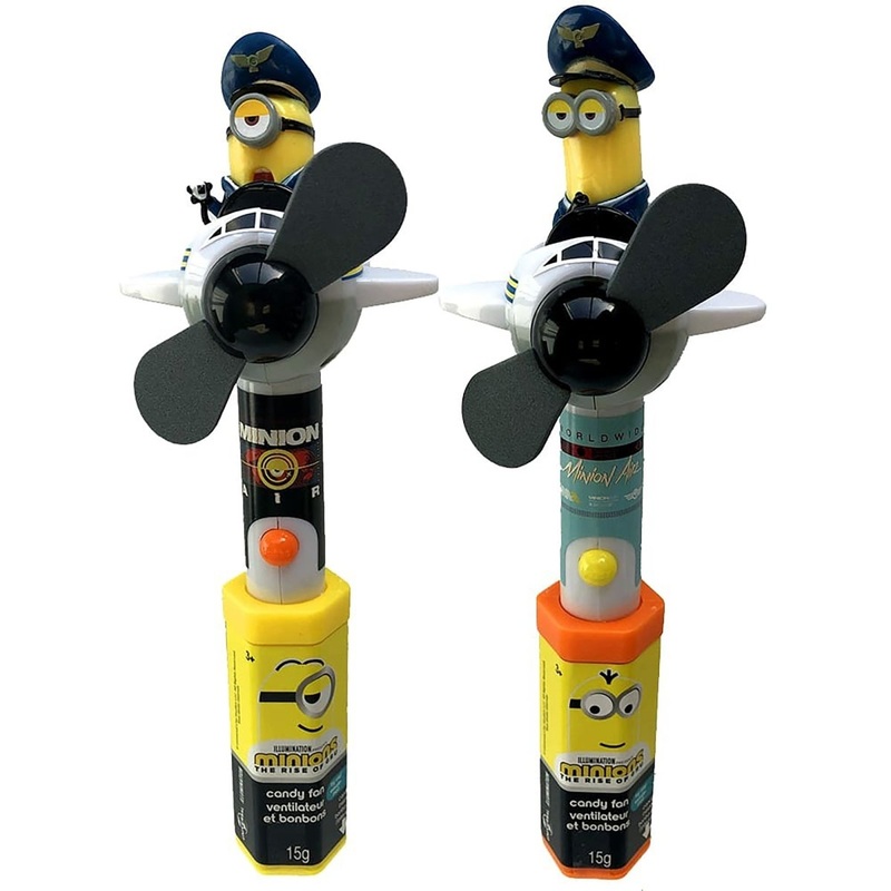 Minions Candy Fan, 15g, Assortment, 1 Count