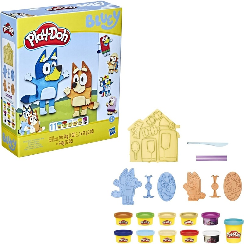 Play-Doh Bluey Make 'n Smash Costumes, 1 Count
