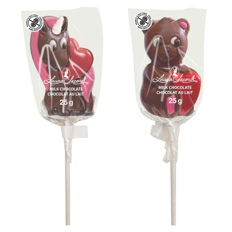 Valentine's Day Chocolate Pops, 25 g, Assortment, 1 Count