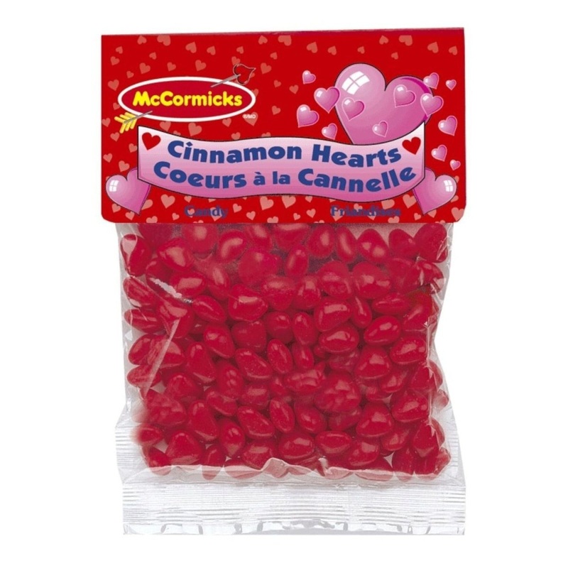 Valentine's Day Cinnamon Hearts, 110 g, 1 Count