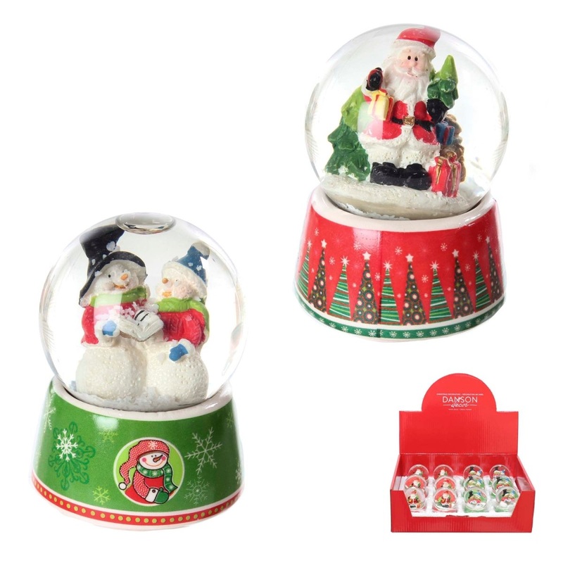 Christmas Snow Globe, Assortment, 1 Count