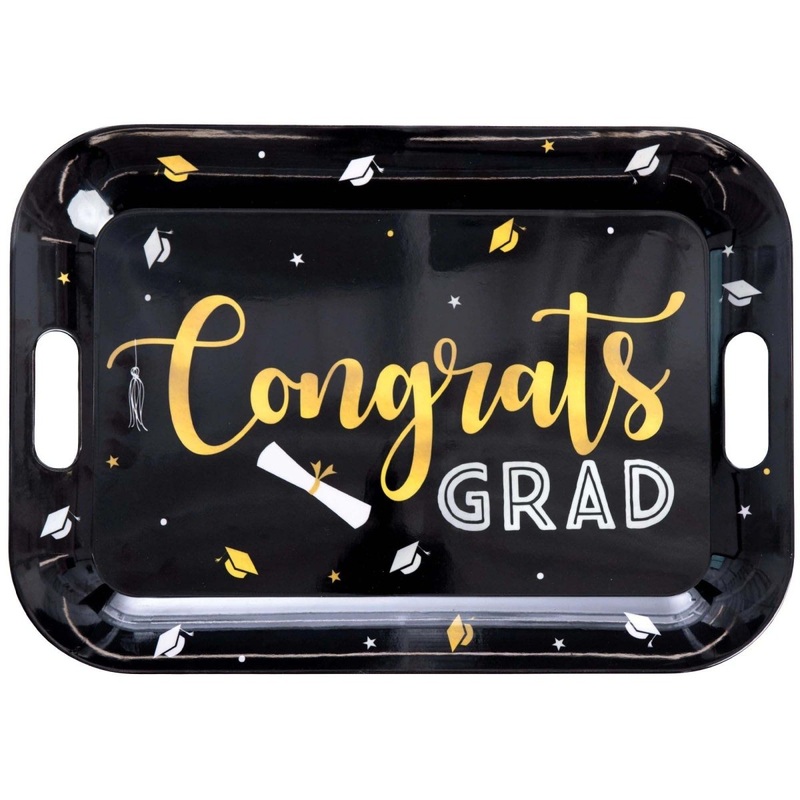 Class Dismissed Large Melamine Serving Tray, 1 Count