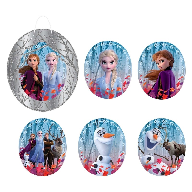 Disney Frozen 2 Glitter Wall Frame Decoration Kit, 1 Count