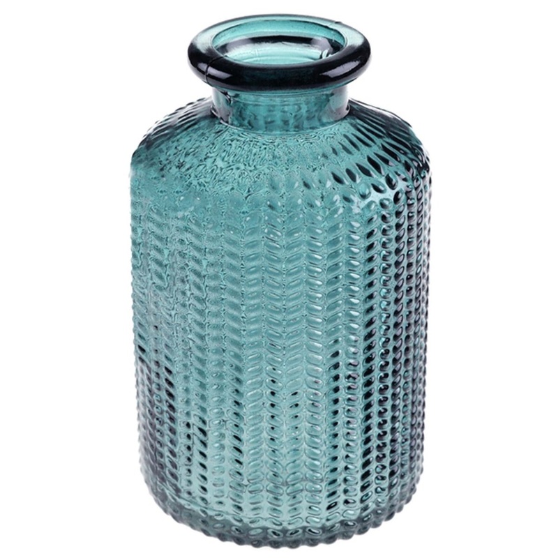 Duck Blue Bottle Vase, 1 Count