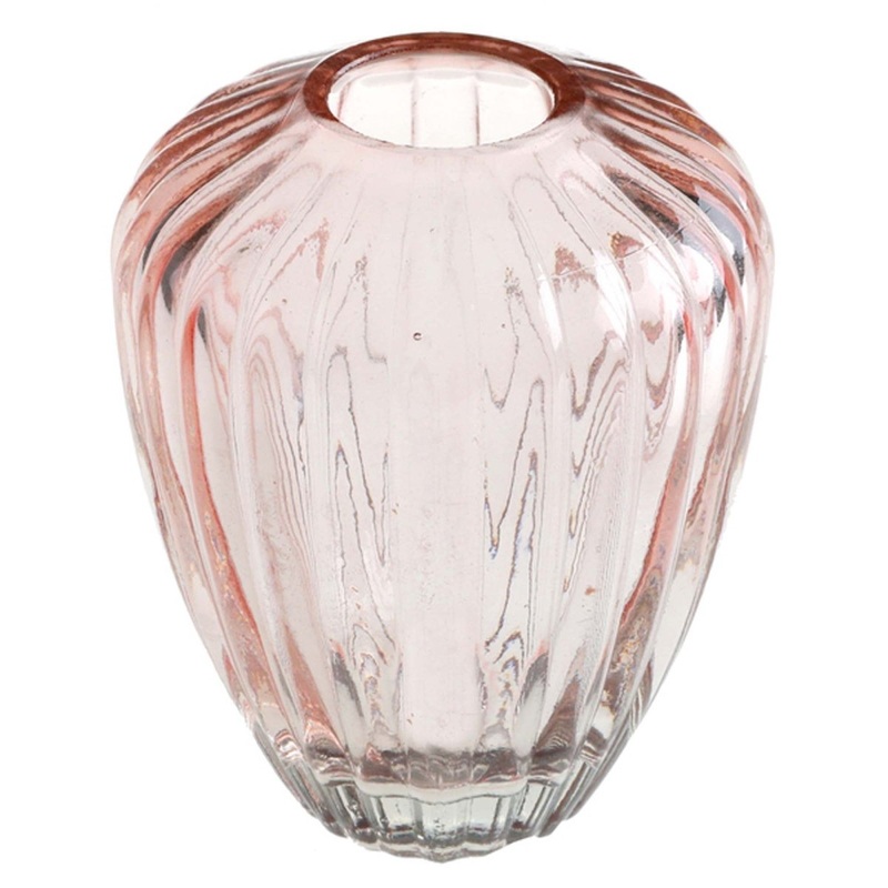 Pink Oval Vase, 1 Count