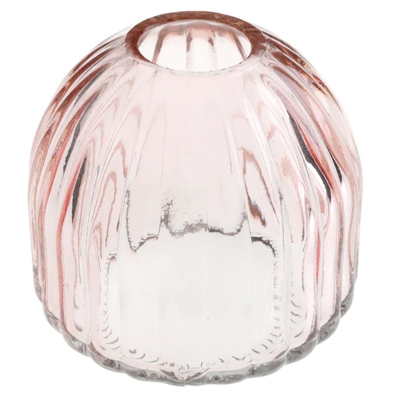 Pink Round Vase, 1 Count
