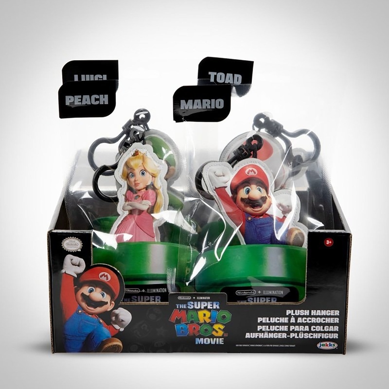 Super Mario Bros. Movie Collectible Plush Figures, Assortment, 1 Count