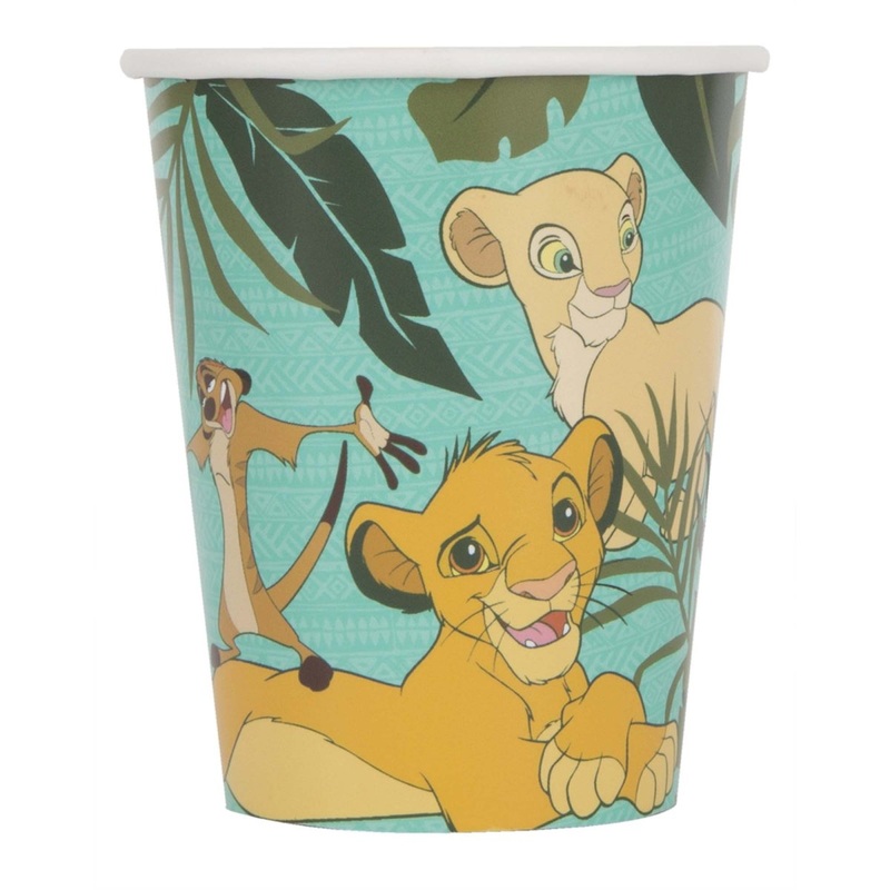 Disney Lion King Birthday Party Paper Cups, 9 Oz, 8 Count