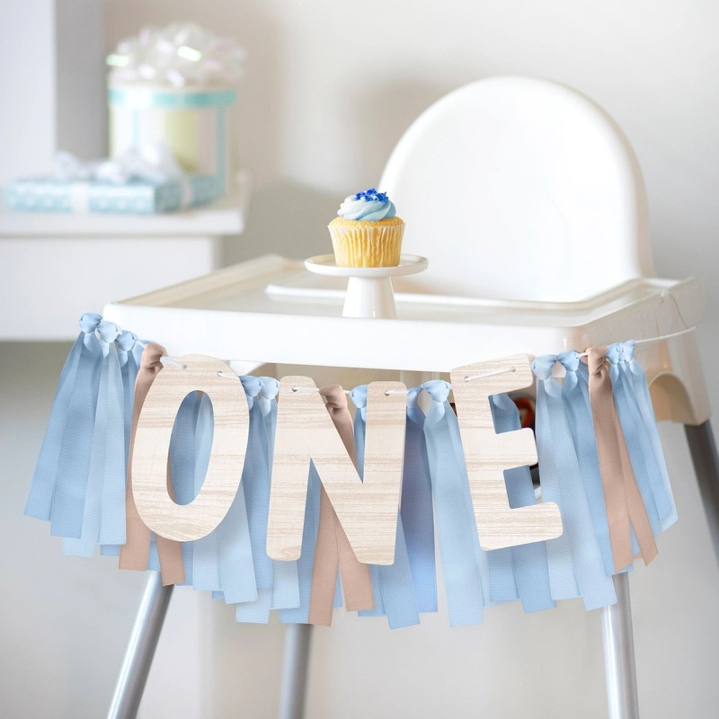 Little Mister Birthday High Chair Tassel Banner, 1 Count