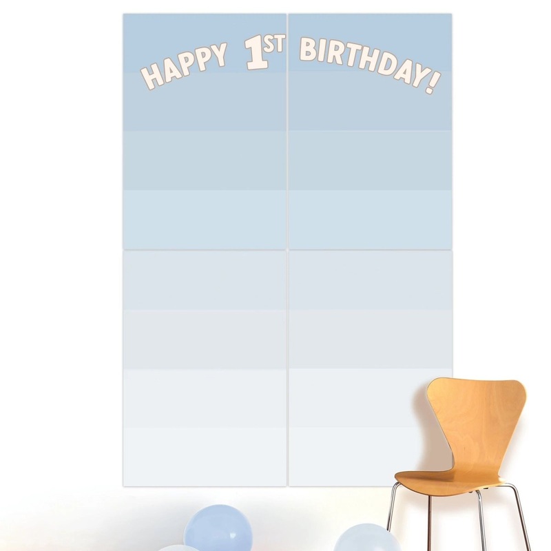 Little Mister Birthday Scene Setter, 65 X 59 Inches, 1 Count