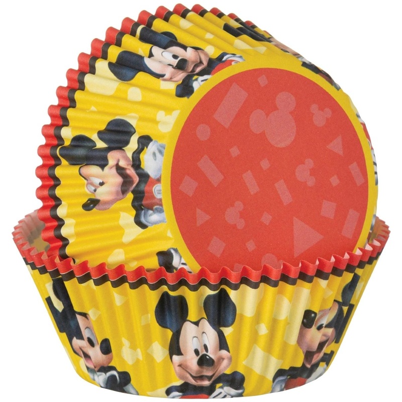 Mickey Mouse Forever Birthday Baking Cups, 48 Count