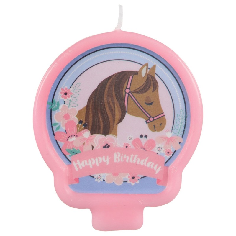 Saddle Up Birthday Candle, 1 Count