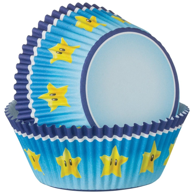 Super Mario Bros. Birthday Baking Cups, 48 Count