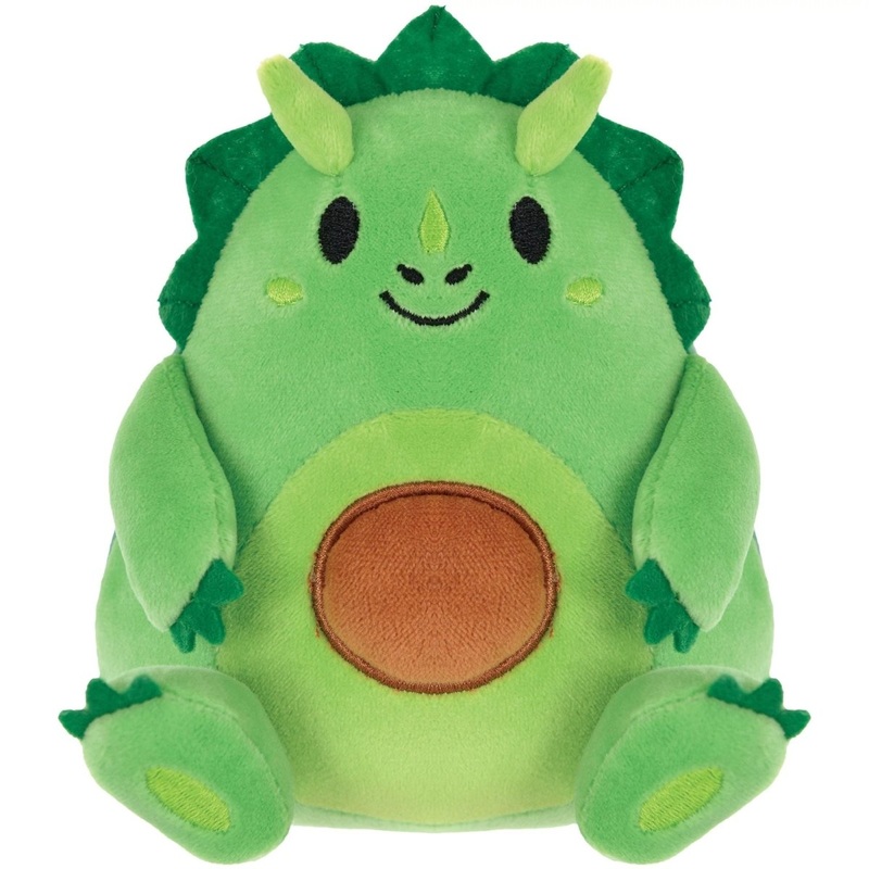 Dinosaur Avocado Small Plush, 6 Inches, 1 Count