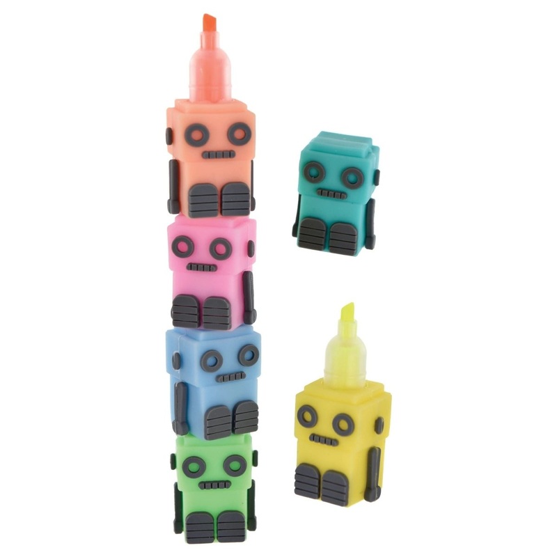Robot Stackable Markers, 6 Count