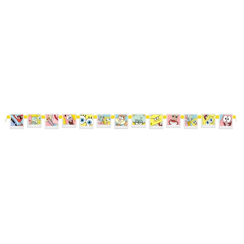 SpongeBob SquarePants Paper Banner, 75 Inches, 1 Count