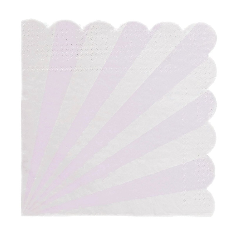 Candy Land Large Lunch Napkins, Lavender, 16 Count