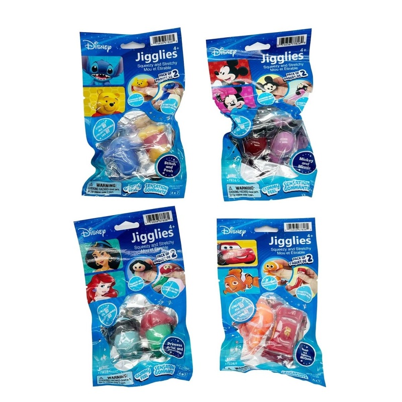 Disney Jigglies, Assortment, 1 Count