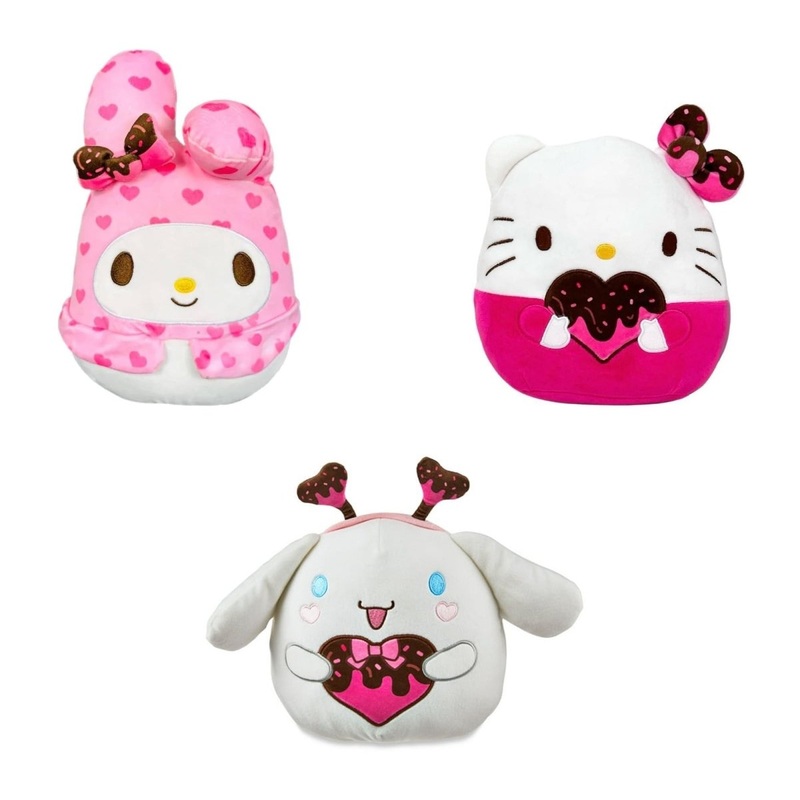 Hello Kitty Sanrio Squishmallow Plush, 8 Inches, Assortment, 1 Count