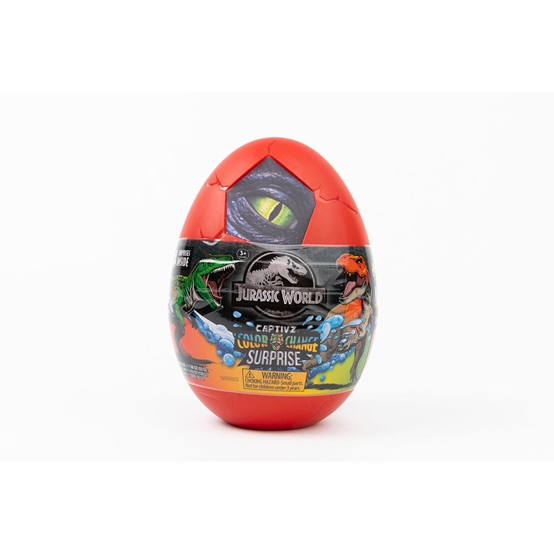 Jurassic World Captivz Color Change Surprise Egg, 1 Count