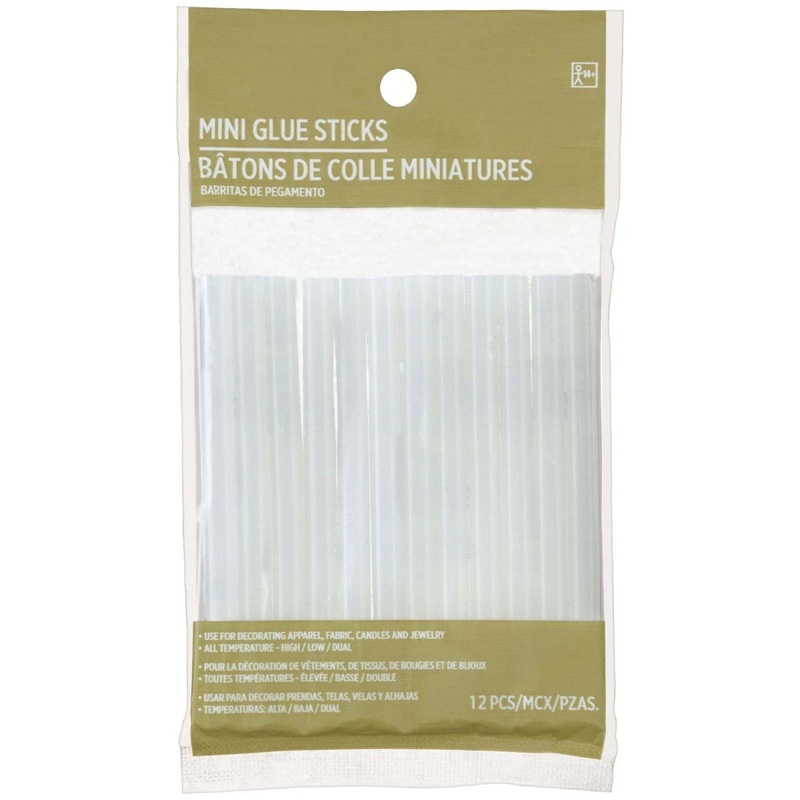 Mini Glue Sticks, 12 Count