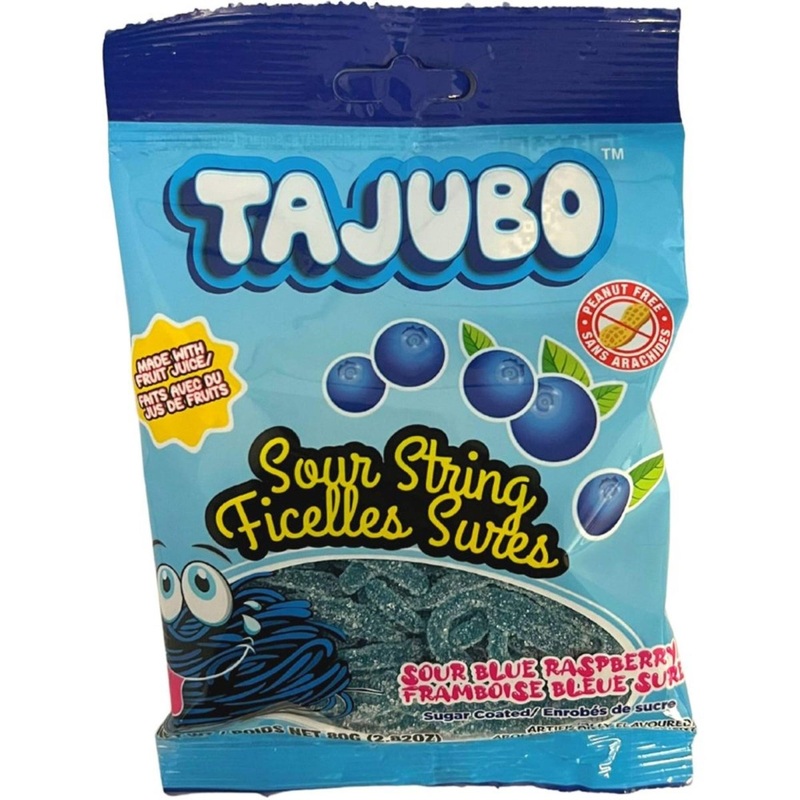 Tajubo Sour Strings, Blue Raspberry, 1 Count