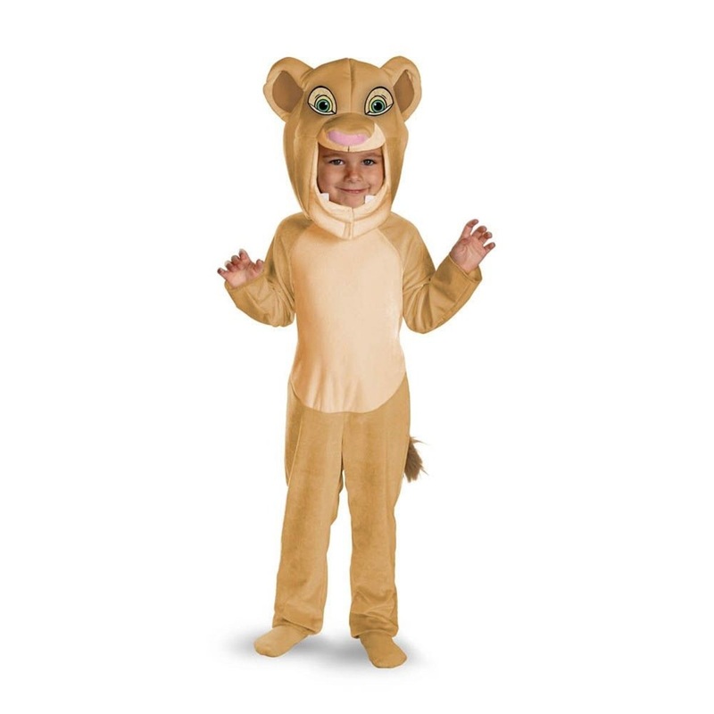 The Lion King Nala Classic Costume for Toddlers, Disney, Tan Jumpsuit 2T