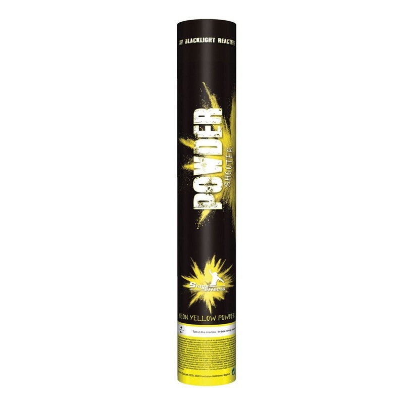 Yellow Neon FX Powder Shooter, 15.8 Inches, 1 Count
