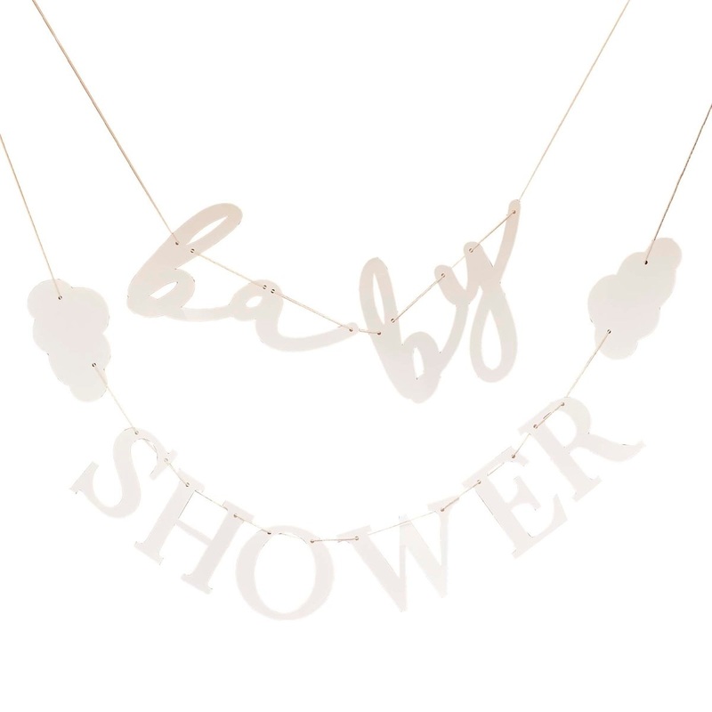 Baby Shower Eco Banner, 2 Count