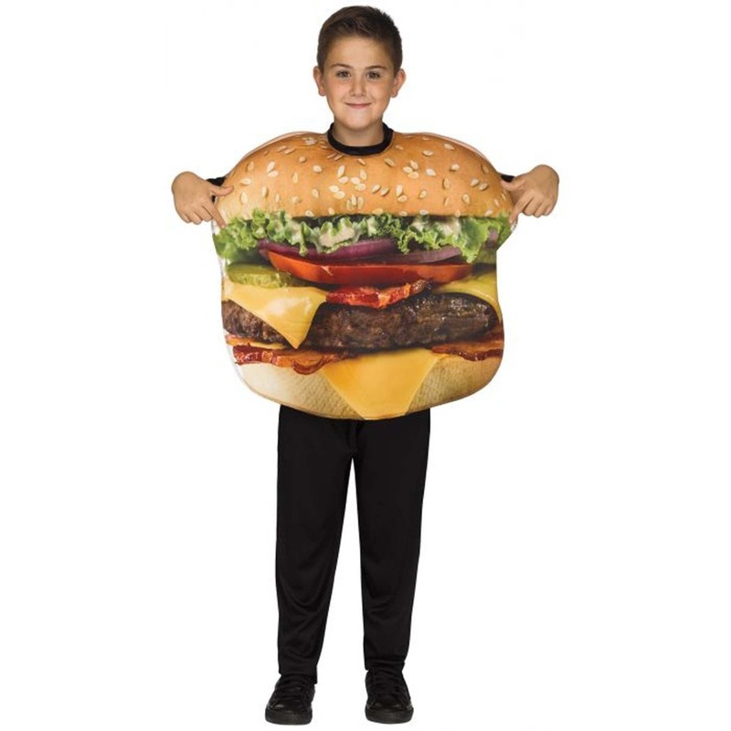Cheeseburger Costume for Kids One Size