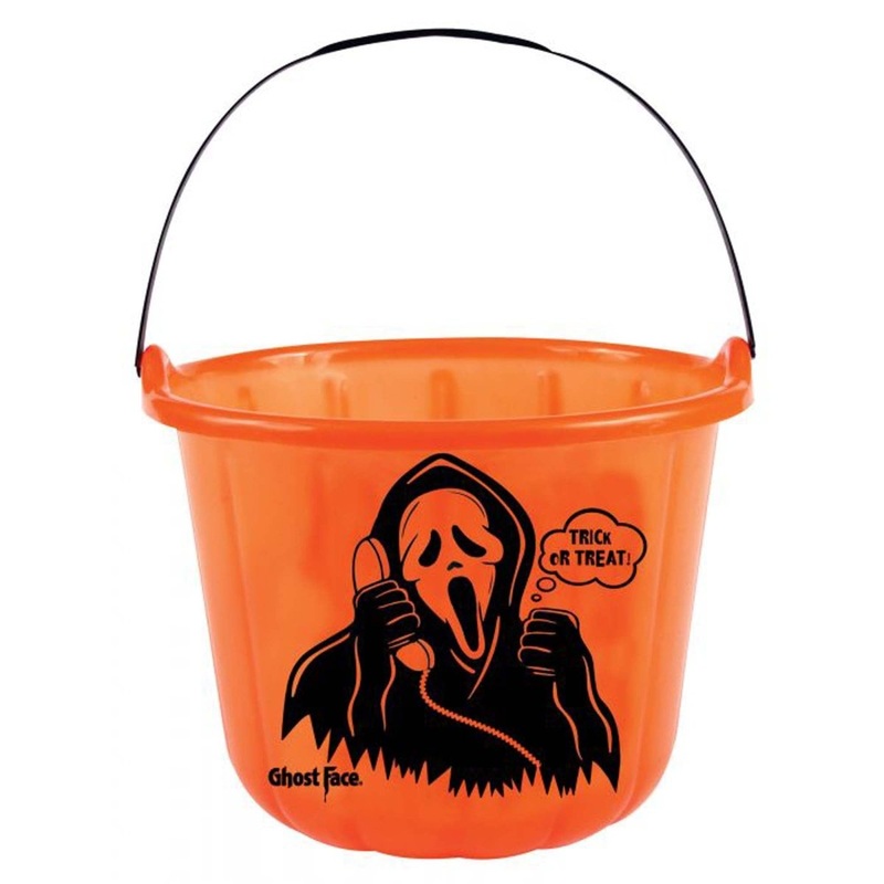 Ghost Face Treat Bucket, 1 Count