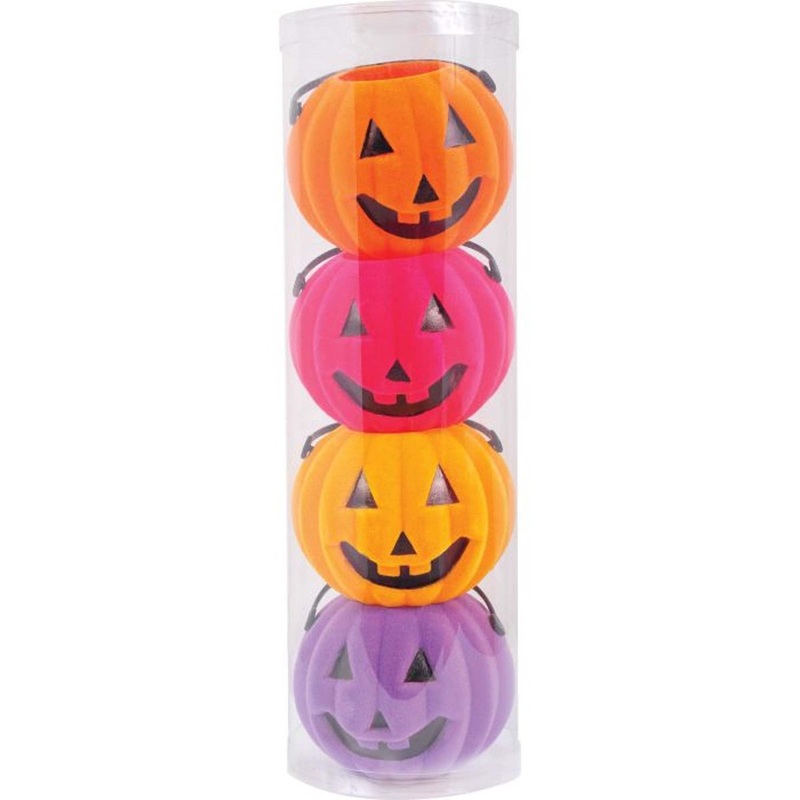 Mini Treat Pumpkins, 4 Count