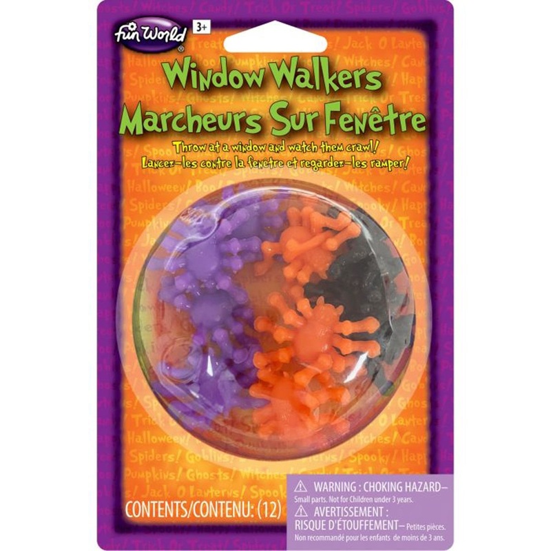 Spider Window Walkers, 12 Count