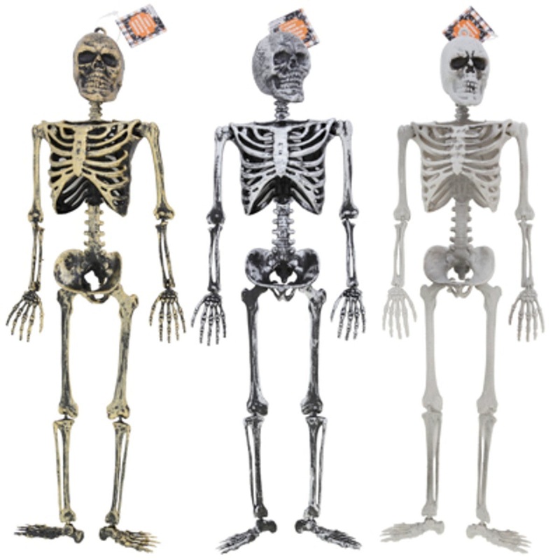 Hanging Skeleton, 24 Inches, Assortment, 1 Count