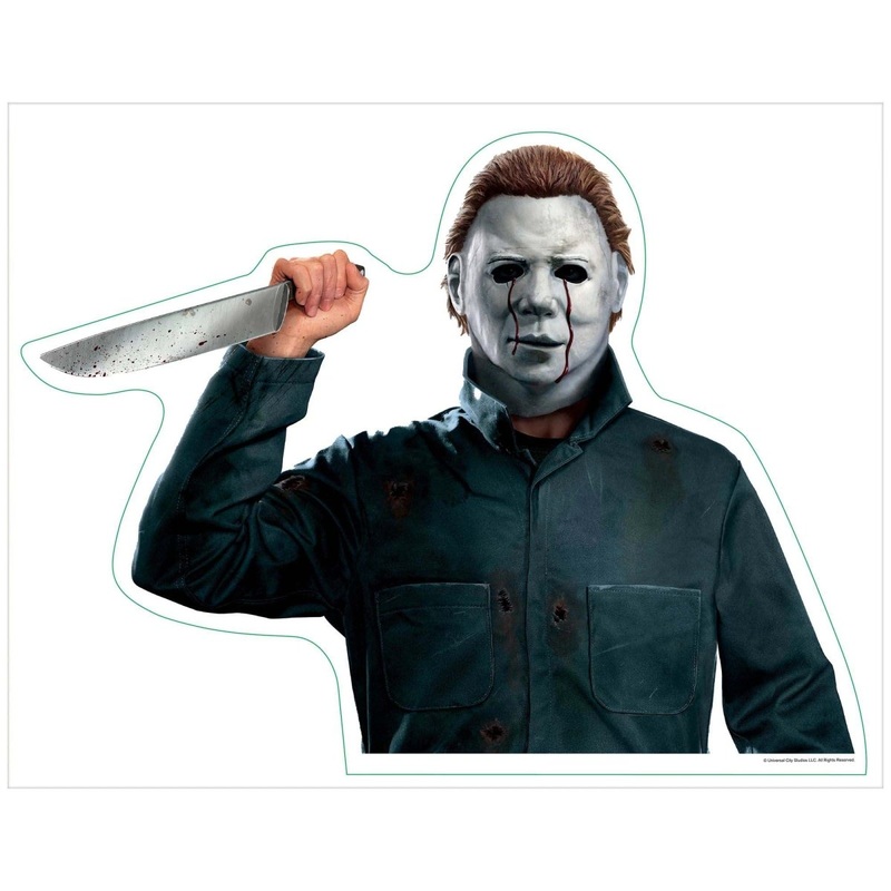 Michael Myers Window Decoration, 1 Count