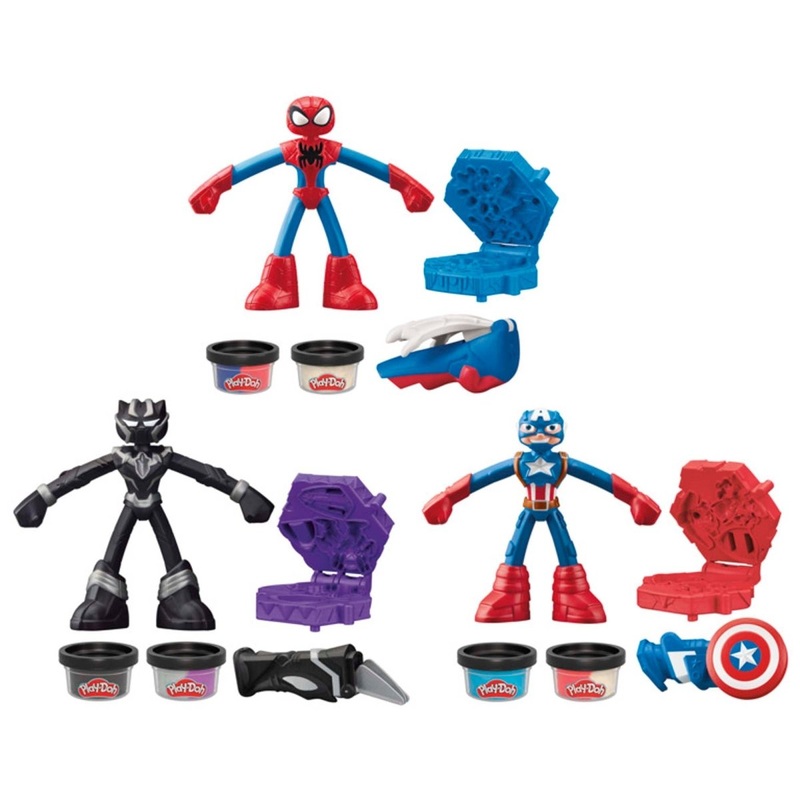 Play-Doh Marvel Figure, Assortment, 1 Count
