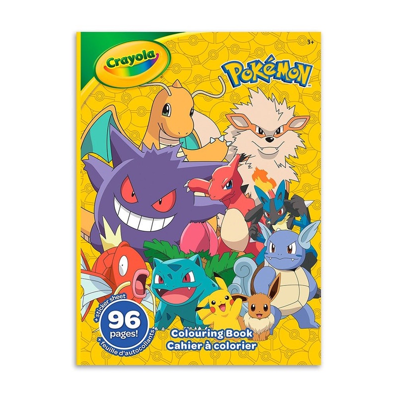 Pokmon Coloring Book, 96 Pages, 1 Count